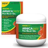MagniLife Arnica Gel, bouteille-relief rapide, soulage les douleurs musculaires.