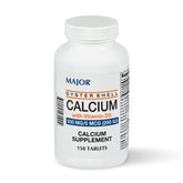 MAJOR Calcium coquille d'huître 500 mg avec D3 dans une bouteille prête à l'emploi.