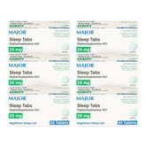 MAJOR comprimés aide-sommeil 25 mg pour endormissement paisible