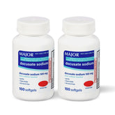 MAJOR Docusate gélules molles dans la boîte, soutien doux pour le confort intestinal.