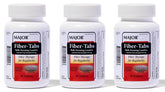 MAJOR Fiber-Tabs boîte d'emballage 3 packs favorisant la régularité intestinale.