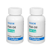 MAJOR huile-poisson-caplets-500mg, source d'oméga-3 pour le quotidien.