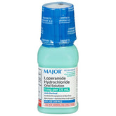MAJOR Loperamide en bouteille, flacon pratique pour soulager rapidement les diarrhées