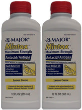 MAJOR Mintox relief-bouteille: soulagement rapide des brûlures et gaz.