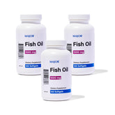 MAJOR Omega-3 – bouteille de gélules: soutien quotidien avec 1000 mg par gélule.
