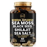 Maju algues marines 18-en-1, bouteille: soutien potentiel à l'hydratation cellulaire.