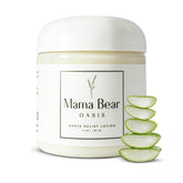 Mama Bear Oasis Lotion – bouteille-soulagement-pieds, confort rapide pour pieds fatigués.