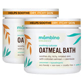 Mambino Organics – poudre d'avoine colloïdale pour nouveau-né, douceur durable lors du bain