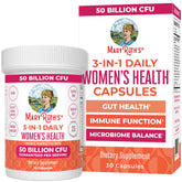 MaryRuth's 3-en-1 Probiotiques: bouteille visible pour soutien digestif potentiel.