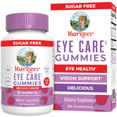MaryRuth's Eye Care Gummies - flacon visible, soutien potentiel à la santé oculaire.
