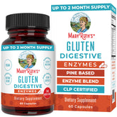 MaryRuth’s Gluten Digestive Enzymes – bouteille pratique pour l’usage quotidien.