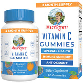 Gomme MaryRuth's vitamine C vegan au goût d'orange, soutien immunitaire quotidien.