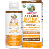 MaryRuth’s Lions Mane liposomale dans une bouteille, absorption rapide.