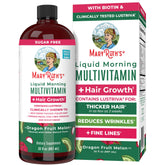 MARYRUTH'S liquide multivitamin croissance-cheveux, flacon clair prêt à l'emploi