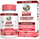 MARYRUTH'S Cranberry Gummies – bouteille ouverte, goût fruité et usage quotidien pratique.