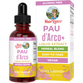 MaryRuth's Organics Pau D'Arco en flacon 30 ml, pratique pour usage quotidien.