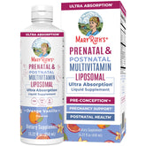 MaryRuth's Prenatal Liposomal – bouteille orange-vanille, prise quotidienne facile.