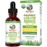 MaryRuth's Probiotique Liquide bouteille avec 2 milliards CFU, format pratique
