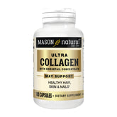Mason Natural Ultra Collagene en bouteille, soutient l'élasticité et l'hydratation de la peau.