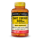 Mason Natural cerise acide 500 mg – extrait 10:1, gélules végétales pratiques.