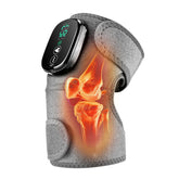 Massager genou sans fil avec chaleur et vibration pour soulager les tensions.