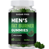 Gommes MAV NUTRITION brûle-graisses pour homme, format pratique à emporter.