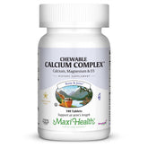 Maxi Health Calcium Complex pastilles vanille, soutien potentiel des os et des muscles au quotidien