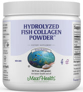 Maxi Health Collagen Peptides Poudre – bouteille prête à intégrer dans café ou smoothie.