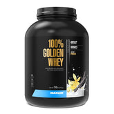 Bouteille Maxler 100% Golden Whey prête à recharger après l’entraînement.