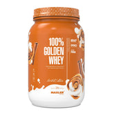 Maxler Golden Whey Cannelle Brioche: bouteille gourmande prête pour récupération après l'entraînement.