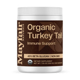 Mayfair Naturals Poudre Tramète Queue-de-Taureau bio, potentiel soutien immunitaire.