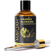 MAYJAM Fleur d'oranger, bouteille ambrée et pipette en verre pour doser précis.