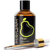 MayJAM huile parfum poire dans flacon ambré pour diffusion durable