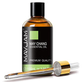 MayJAM May Chang: bouteille ambree 100 ml pour diffusion et soin cutané.