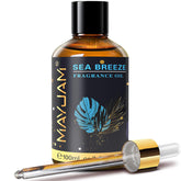 MAYJAM Sea Breeze: bouteille ambrée 100 ml pour diffusion durable.