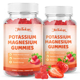 Gomme Potassium Magnésium Mchokuu en flacon, absorption efficace.