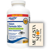 Marque ME GUSTA SHOP Equate Vision 50+ – bouteille softgel pratique au quotidien.