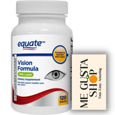 Me Gusta Shop Equate Vision Lutéine - Bouteille montrant le complément pour la clarté visuelle
