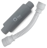 Med Bliss Q-lite silencieux en ligne universel — réduction potentielle du bruit lors de l'installation.