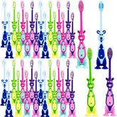 Brosse Medanera Kangourou pour enfants avec couvercle et hygiène facilitée.