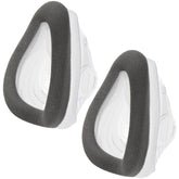 MEDICOLOR coussin mousse brun-avant: douceur et soutien pour le visage lors du port prolongé.