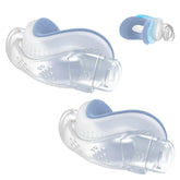 MEDICOLOR coussin-nasal N30i douillet bleu, confort prolongé