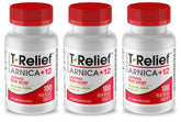 MediNatura T-Relief Arnica, boîte visible, soutien potentiel pour douleurs quotidiennes.