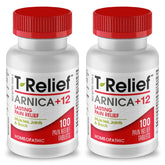 MediNatura T-Relief Pain - tablettes arnica, soutien potentiel pour douleurs musculaires quotidiennes.