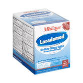 Medique Loradamed, boîte de comprimés 10 mg, relief potentiel des allergies.