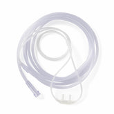 Cannule nasale Medline Soft-Touch sur le visage, confort accru et réduction de pression.