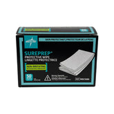 Lingette barrière Medline SurePrep emballée individuellement pour usage pratique et hygiénique.