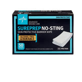 Medline SurePrep lingette barrière peau, application sans douleur et protection des adhésifs