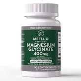 Meflu magnésium glycinate capsules, emballage pratique pour le quotidien.