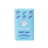 Megababe Bidet Bar - mousse douce pour nettoyage externe sans perturber le pH.
